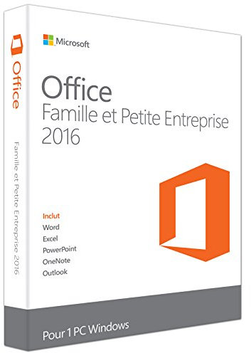 Microsoft Office Famille et Petite Entreprise 2016 | PC | Box