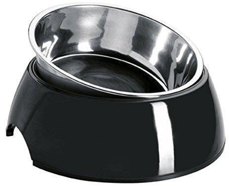 Hunter 2 in1 Schale aus Melamin/schwarz 350 ml (2 Stück)