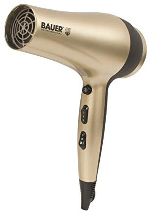 Bauer Professional 38830 TourmaPro 2200W Hair Dryer / Salon Quality For Frizz Free Finish / Includes Concentrator Nozzle