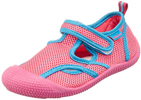 Playshoes Unisex Kinder Aquaschuhe Aqua Schuhe, Pink Türkis Uv Schutz, 32/33 EU