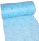Dekoflor Tischband Tischläufer Tischdeko einzigartiges Rosen Design (Wasserfest, Lotuseffekt, samtige Oberfläche, 5 m Rolle, 30 cm Breite, 100% Nylon), Hellblau