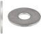 Lot de 200 rondelles M6 (grand diamètre extérieur) DIN 9021 ISO 7093 Disques d'accompagnement pour carrosserie A2 V2A en acier inoxydable M6