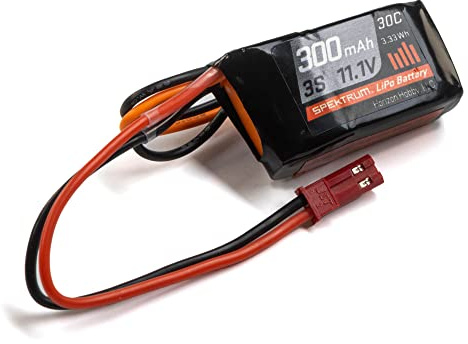 Spektrum 3S 11.1V 300mAh 30C LiPo Battery RCY SPMX3003SJ30 Battery