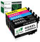 Greenjob 604XL Patronen für Epson 604 Multipack Kompatibel mit Epson Expression Home XP-2200 XP-2205 XP-3200 XP-3205 XP-4200 XP-4205 Workforce WF-2910 WF-2930 WF-2935 WF-2950 (5er-Pack)