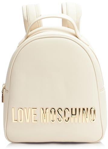 Love Moschino Damen Rucksack, Weiß