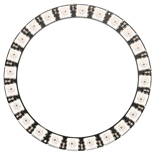 1 Stück 24 Bit WS2812 5050 RGB Neopixel LED Ringlampenlicht mit Integrierten Treibern für Handy Laptop Ringlicht