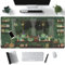 Mechanical Cattle - Tapis de souris grenouille kawaii vert, grand tapis de souris de jeu en Lycra de qualité supérieure, taille 80 x 40 cm, pour décoration de bureau, avec bords cousus