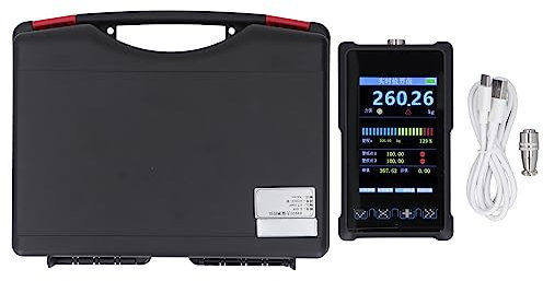 Digitaler Kraftmesser, 12800Hz Abtastgeschwindigkeit Tragbares Druck- und Zugmessgerät Digitales Kraftmesser Push-Pull-Messgerät Hohe Messgeräte Präzision Handkraftmessgerät mit 3200mAh Batterie