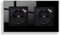 JIMEIDA Glas Doppelsteckdose mit USB Schwarz Unterputz, USB A und Typ C Port max.2.1A, 16Amp Gehärteter Glasscheibe Steckdose 157mm*86mm,2 Fach, 250V