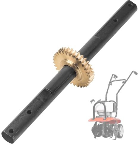 4651 Replacement Tiller Shaft Tine Assembly Compatible with Earthquake, Powermate PCV43, H-onda FG100 Tiller Cultivator