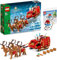 Lego Trineo de Papá Noel – Set de Navidad para tu pueblo de Navidad con Papá Noel, 40499, incluye bolsa de plástico
