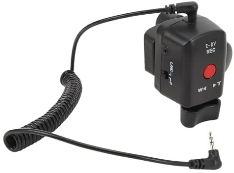 KIMISS Ferngesteuerter Camcorder-Zoom-Controller für 190P 150P 198P VX2000E 2100E 2200E FX1000E, DVC33 DVC63 DVC15, 180 180A 180B, HVX200 HVX203, HMC153 Modelle