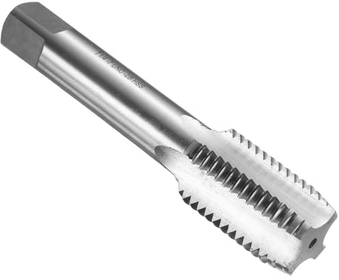QUARKZMAN Hand Gewindebohrer, 1-1/4-7 UNC Amerikanische Gewindeschneider, Rechtshänder HSS6542, Geradnut-Schlichtschneider(SB)