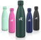 Motswedi Gourde Isotherme, 0.5L Anti-Fuite, Gourde Enfant, sans BPA, Bouteille Isotherme, 24h Froid & 12h Chaud, Gourde Inox, Gourde Isotherme Enfant pour Randonnée, Sport, Fitness, Gym, Vert Armée