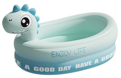 Piscina Hinchable para niños - Hinchable con Dinosaurio Y Conejo,Piscina De Verano para Niños Y Parque De Bolas - para Niños y Niñas de 1 a 3 Años Uso Interior Exterior Patio Balcón Jardín