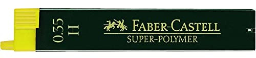 Faber-Castell Miscellaneous Super-Polymer Fineline Lead, 0.35mmBlack, B, for Art, Craft, Drawing, Sketching, Home, School, University, Colouring