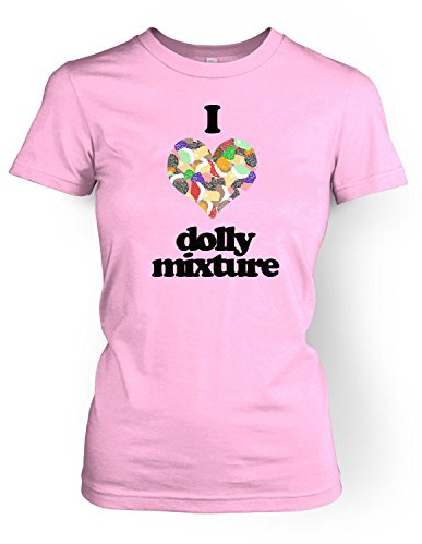I Heart Dolly Mixture T-shirt pour femme - Rose - X-Large