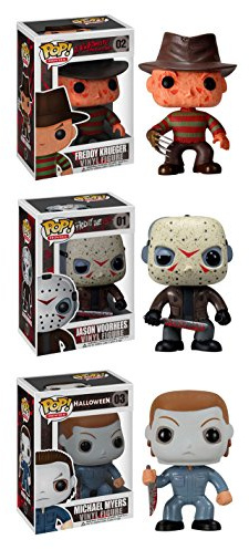 Funko Horror Classics POP! Movies Collectors Set: Freddy Krueger, Jason Voorhees, Michael Myers Actionfigur