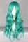LanTing Cosplay Perücke Sailor Moon Sailor Neptune Green Curl Lange Perücke Styled Frauen Cosplay Party Fashion Anime Human Costume Full wigs Synthetic Haar Heat Resistant Fiber