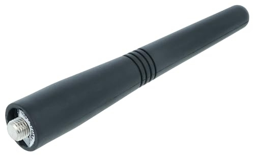 vhbw Antenne kompatibel mit Motorola GP88 | HT1550, HT50, HT1250-LS Plus, HT1550-XLS, HT1250, HT1250-LS, GP680, HT600 Funkgerät - 9,4 cm Schwarz