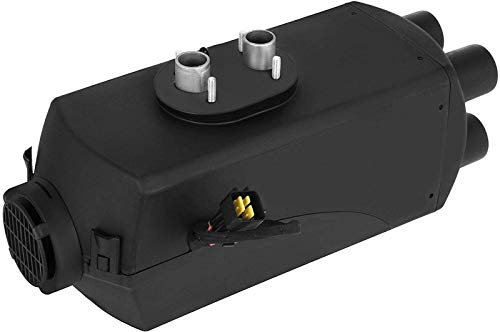 HKPLDE Diesel Standheizung 5KW, 10L Tank Luftheizung Diesel 24V, Mit LCD-Thermostatmonitor & Fernbedienung Für Busboot-24V