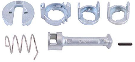 Kit Revisione Cilindretto Serratura E46, Riparazione del Barilotto della Serratura della Porta del Lato Guida Anteriore in Metallo per E46 Serie