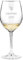Maverton classico Calice da vino - incisione personalizzata - 350 ml in vetro - ideale per vino rosso e bianco - regalo di compleanno o matrimonio unico - per la donna - Chicco d’uva