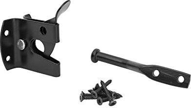 IRONZONE™ Auto Gate Latch Multi Purpose Self Locking Black Coated for Protection from Weather Conditions, for External use As Gate Latch