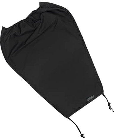 Universal [Sonnensegel mit UV Schutz 50+ für Kinderwagen] Babywanne flexibel Sonnenschutz mit Beschichtung und Rollo-Funktion verstellbar (schwarz uni)