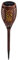 Esotec Solar Gartenfackel Fatima, Ornament Verzierung, Akku, Steckleuchte, LED-Fackel, Gartenlicht, Solarlichter, kupferfarben, Kunststoff, IP44, außen, wetterfest, 102873
