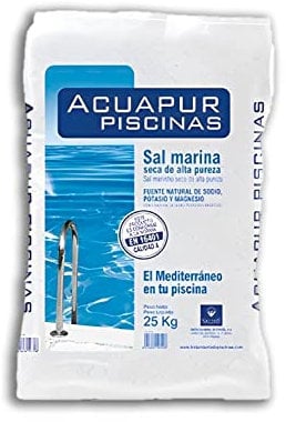 Sal para Piscinas 25 kg - Sal Piscina Cloracion Salina - Agua Clara en Piscinas, SPA y Jacuzzis (Pro)