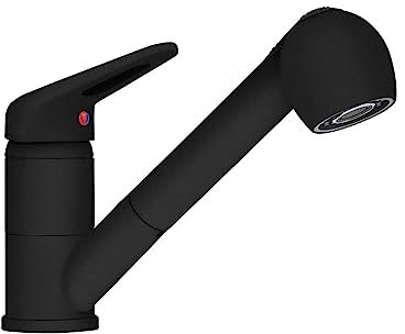Franke Novara-Plus Black Matt - 115.0659.962 Niederdruckarmatur