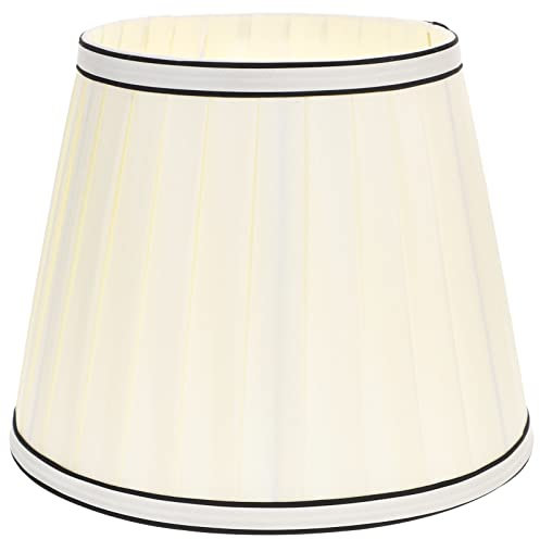 OSALADI Lampenschirme Für Tischlampen Moderner Lampenschirm Schatten Stoff-kronleuchter Wandlampenschirme Tischlampenschirme Mittel Kronleuchterschirme Metall Falten E27 Lampengehäuse