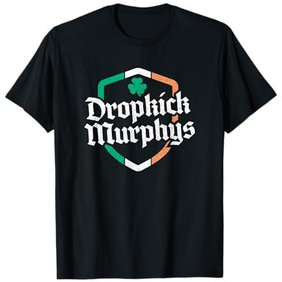 Dropkick Murphys - Official Merchandise - Ireland Shield T-Shirt
