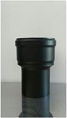 Reducción de chimeneas negras, estufa de pellets (diámetro 100 F/80 m)