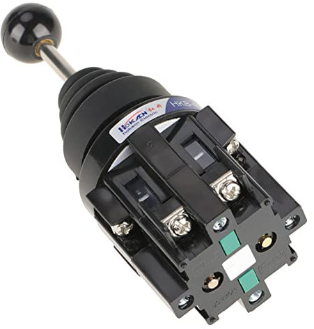 Momentaner Joystick-Schalter, 4NO Industrie-Joystick CS 402 Momentaner Joystick-Schalter 4-Positionen-Steuerung mit Automatischer Rückstellung, 4pdt-Kippschalter
