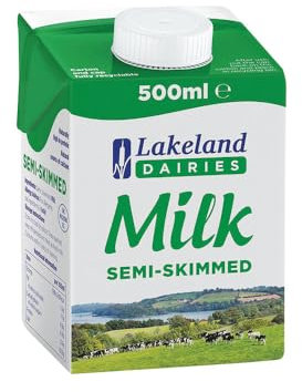 Lakeland UHT Long Life Milk 12 x 500ml