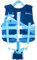 Zeraty Kinder Schwimmweste Schwimmen Jacke für Kleinkinder mit Einstellbare Sicherheits Straps Alter 1-9 Jahre / 22-88 lbs