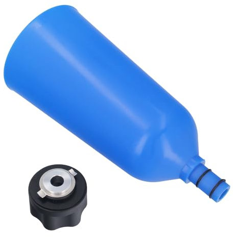 GEPCO 2L Ölfüller Öl-Einfülltrichter mit Bajonettadapter Motoröl Trichter Adapter kompatibel mit Audi Bmw Mercedes Porsche mit Bajonett-Deckel