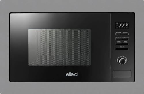 Elleci FKSP28197WS Forno a microonde da Incasso Microonde con Grill 28 L 900 W Grigio