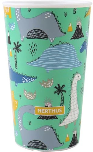 NERTHUS FIH 1321 Vaso plástico Infantil de 250 ml, Diseñado para Pequeñas Manos sin BPA