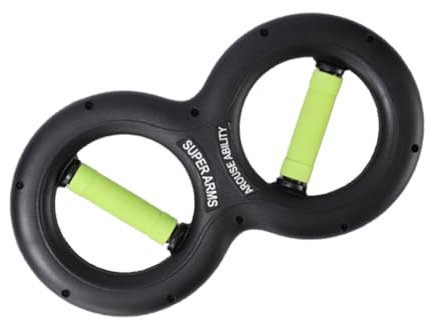 JISADER Arm-Oberkörper-Krafttraining, Rotator-Maschine, Fitness-Stangen, Trainer, Brustexpander, Armstärker für Arme, Rücken, Brust, Schwarz