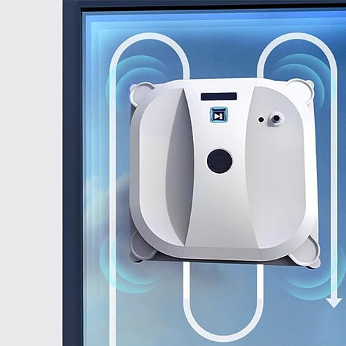 Aspirapolvere Robot per la Pulizia delle finestre, Robot per la Pulizia dei vetri, 3 modalità di Pulizia, aspirazione Elevata, elettrodomestici puliti per la casa Intelligente
