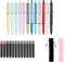Hualabo 2024 Retractable Fountain Pen, New Retractable Fountain Pen, Retractable Fountain Pen, 12Colors