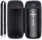 Lebakort Hart Tasche Hülle Etui für Ultimate Ears Megaboom 4 / Megaboom 3 Bluetooth-Lautsprecher (Schwarz)