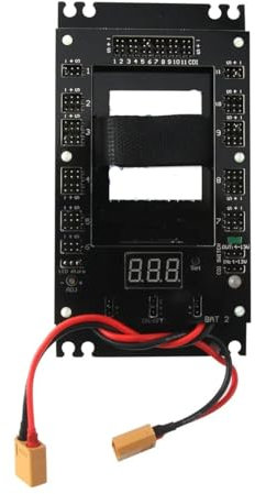 BATIVFLUG Werkzeuge kompatibel mit Rccskj E3102 Power DP Bec Servo-Sektionsplatine, integrierte CDI-Fernabschaltung, kompatibel mit RC-Modellflugzeugen