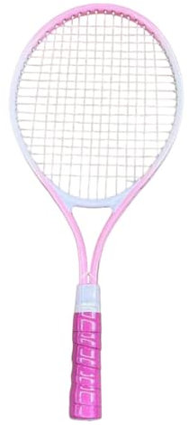 Baoblaze Racchetta da Tennis con Corde in Nylon, Telaio in Lega di Alluminio, Attrezzatura da Tennis, Racchetta da Tennis per Parco, Estate, Cortile, Spiaggia, Rosa