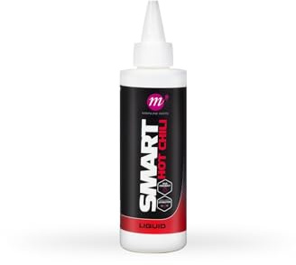 Mainline Baits Smart Liquid Hot Chilli 250ml | Coarse Fishing Liquid Attractor | Use with Boilies, Pellets, Particles, Floaters, Hookbaits or Groundbait | Works Throughout Water Column | PVA Friendly