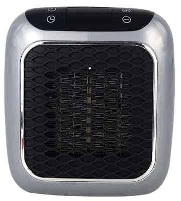 Heat me pro, Luna Heater, Steckdosen Tragbare Mini Heizlüfter mit Präziser Temperaturregelung (15-32°C), Überhitzungs & Kippschutz • Leise & Energiesparend für Homeoffice, Schlafzimmer