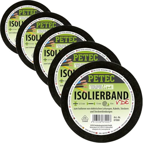 PETEC 5x 87000 Isolierband | 87000, Isolierband